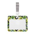 thumbnail image 1 of Zufioo Football Doodle Print Work Badge Protective Case, Waterproof Lanyard, Badge Transparent Clip, Suitable for Induction Card Badge Swipe Credit Card, 1 of 7