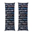 thumbnail image 1 of Zufioo Function Source Code Print 20x54 Inch Long Body Pillowcase, without Pillow Core, Pillow Case with Hidden Zipper, Ideal Gift for Home Furnishings, 1 of 7