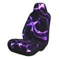 thumbnail image 1 of Zufioo Galaxy Lightning Print Car Seat Protectors, SUV, Truck, Van Seat Covers - Strap Design, High Elasticity and Dustproof, Car Interior Protectors Auto Parts-1, 1 of 9