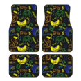 thumbnail image 1 of Zufioo Game Play Print Car Floor Mats Four-piece Set, Car Interior Accessories - Corrosion-resistant, Non-Slip, Suitable for Cars, Trucks, Vans, 1 of 7