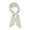 thumbnail image 1 of Zufioo Gold Snowflake Print Women's Long Silk Scarves, Dust and Sun Protection Headscarves, Scarves, Handbags, Clothing Accessories, Suitable for Travel, Dating-One Size, 1 of 7