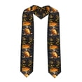 thumbnail image 1 of Zufioo Golden Koi And Treasure Print Graduation Shawl Ribbon, Graduation Ribbon for Male and Female Graduates-Sharp Corner, 1 of 7