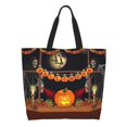 thumbnail image 1 of Zufioo Halloween Decoration for Women's Single-shoulder Shopping Bag, Large-capacity Handbag Storage Bag, Commuter Bag Campus Bag Travel Bag-One Size, 1 of 9