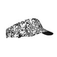 thumbnail image 1 of Zufioo Hand Drawn Snake Print Adult Hollow Hat, Sun Protection Sports Hat - Sweat-absorbent, Adjustable Velcro Style, Unisex, Suitable for Outdoors, 1 of 7
