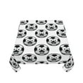 thumbnail image 1 of Zufioo Happy Soccer Print Square Decorative Tablecloth, Wrinkle-resistant, Waterproof and Oil-resistant Tablecloth Coffee Table Cloth, Suitable for Restaurants-54"x54", 1 of 8