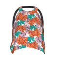 thumbnail image 1 of Zufioo Hawaiian Style Print Baby Stroller Seat Nursing Cover, Baby Stroller Canopy Seat Cover Breastfeeding Cover, Suitable for Indoor and Outdoor-One Size, 1 of 9