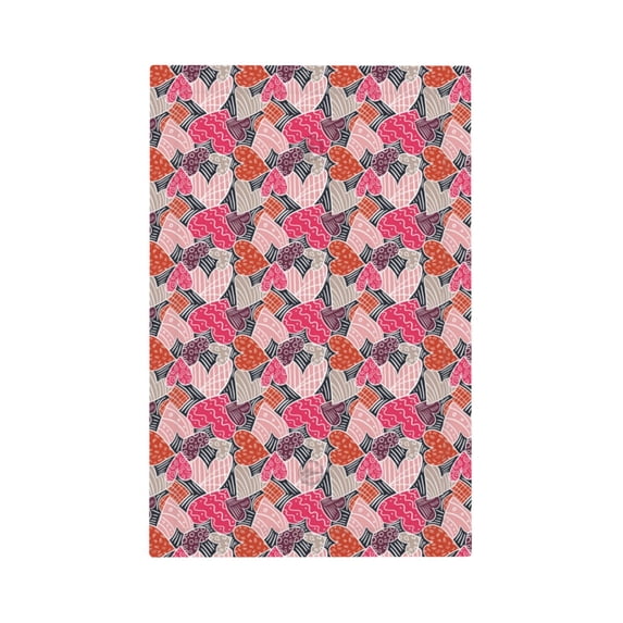 Zufioo Hearts for Valentines day Print Switch Wall Plate, Dustproof and Heat-resistant Decorative Wall Switch Cover, Suitable for Residential and Commercial Areas-Mid-size