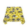 thumbnail image 1 of Zufioo Honeybee Print Square Decorative Tablecloth, Wrinkle-resistant, Waterproof and Oil-resistant Tablecloth Coffee Table Cloth, Suitable for Restaurants-60"x60", 1 of 8