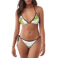 thumbnail image 1 of Zufioo Hunting Frog for Women's Bikini Set,High Elastic Swimsuit and Swim Trunks Two-piece Set-Removable Chest Pad,Strap Style,Pool and Beach Swimwear-Small, 1 of 7
