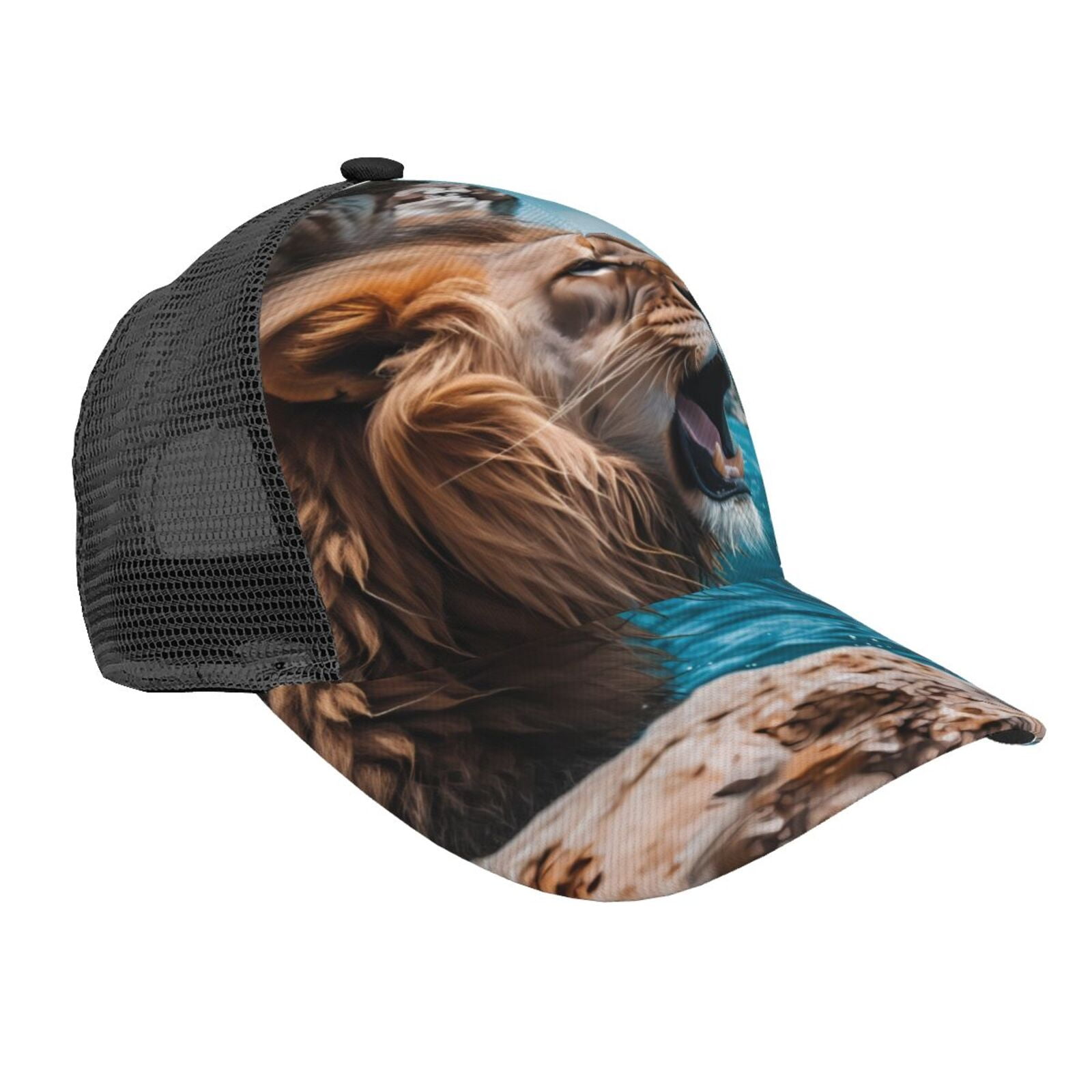 Lion Of Judah Adjustable Baseball Cap – Unisex Classic Dad Hat, Navy, One Size Fits Most - View #6