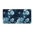 thumbnail image 1 of Zufioo Ink Rose Print Car Aluminum Front License Plate, 12x6 Inch Decorative Personalized Car License Plate Car Accessories, 1 of 8