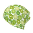 Zufioo Kiwi Lemon Beanie Hats for Men and Women Slouchy Daily Hat for