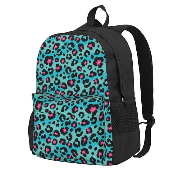 Zufioo Leopard 1 Pattern Adult Backpack,Wear-resistant and Breathable Multi-pocket Backpack, Suitable for Travel, Business and Outdoor Activities