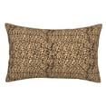 thumbnail image 1 of Zufioo Leopard Print Brown Print Double-Sided Throw Pillow Cover, Pillow Protector Home Decor - With Hidden Zipper, Suitable for Bedroom, Living Room, Car Interior-20"x30", 1 of 6