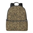 thumbnail image 1 of Zufioo Leopard Print Print Fashion Large Capacity Backpack, Zippered Multi-compartment Travel Work Campus Lightweight Backpack, Unisex, 1 of 5