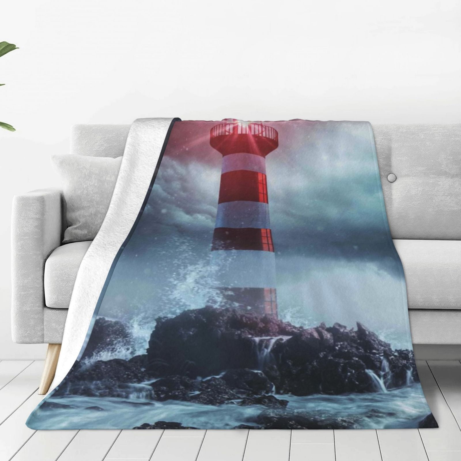 Stormy Seas Sentinel Quilted Blanket NCU0DK612