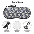 thumbnail image 1 of Zufioo Lilies Flowers Print Sunglasses Case Tactical Zipper Sunglasses Carrying Case for Men Women, 1 of 6