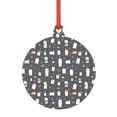 thumbnail image 1 of Zufioo Lovely Penguin Print Large Acrylic Christmas Ornaments, Suitable for Christmas Tree Christmas Holiday Party Pendant Decorations-Round Shape, 1 of 7