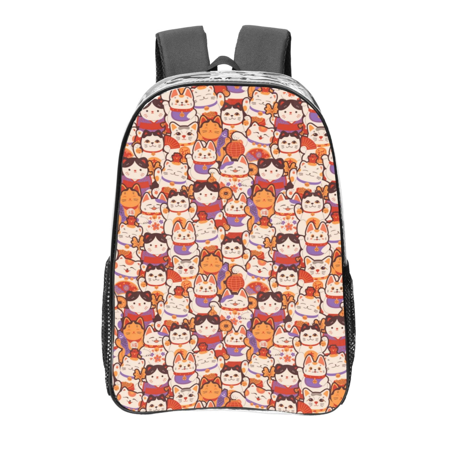 Transparent Front Neko Backpack SD00373