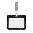 thumbnail image 1 of Zufioo Music Notes Print Work Badge Protective Case, Waterproof Lanyard, Badge Transparent Clip, Suitable for Induction Card Badge Swipe Credit Card, 1 of 7