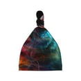 thumbnail image 1 of Zufioo Neon Spectrum Cat Portrait Baby Beanie Hats Soft Knotted Caps for Infant Baby Girls Boys Caps 0-6 Months, 1 of 5