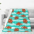 thumbnail image 1 of Zufioo Octopuses Fleece Blanket Queen Size,Plush Bed Blanket,Ultra Soft Throw Blanket,Plush Fuzzy Cozy Blanket Perfect for Bed,Couch-50"x40", 1 of 7