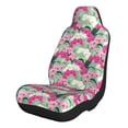 thumbnail image 1 of Zufioo Orchids Flowers Print Car Seat Protectors, SUV, Truck, Van Seat Covers - Strap Design, High Elasticity and Dustproof, Car Interior Protectors Auto Parts-2 PCS, 1 of 9
