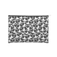 thumbnail image 1 of Zufioo Panda1 Print DuPont Paper Portable Toiletry Bag, 8.9x6.5 inch Zippered Hand-held Paper Cosmetic Bag Storage Tool Kit, 1 of 7