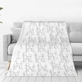 thumbnail image 1 of Zufioo Poodle Dog Fleece Blanket Queen Size,Plush Bed Blanket,Ultra Soft Throw Blanket,Plush Fuzzy Cozy Blanket Perfect for Bed,Couch-60"x50", 1 of 7
