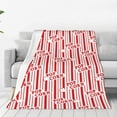 Zufioo Popcorn 1 Fleece Blanket Queen Size,Plush Bed Blanket,Ultra Soft