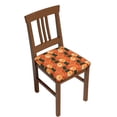 thumbnail image 1 of Zufioo Ramen Noodle Soup Print Square Chair Cushion Protector, Strap-on Cushion Cover Suitable for Home, Hotel, Banquet-Six Piece, 1 of 7