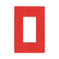 thumbnail image 1 of Zufioo Red Glitter Print Switch Wall Plate, Dustproof and Heat-resistant Decorative Wall Switch Cover, Suitable for Residential and Commercial Areas-Mid-size, 1 of 8