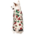 thumbnail image 1 of Zufioo Rose Flowers Print Pet Hooded Sweatshirt, Suitable for Small Dogs Pet Hoodie Clothes-X-Large, 1 of 7