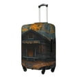thumbnail image 1 of Zufioo Rustic Cabin Autumn Forest Print Luggage Case Protective Cover, Zippered Anti-scratch Luggage Case Cover, Suitable for Travel, Business, Unisex-X-Large, 1 of 7