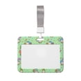 thumbnail image 1 of Zufioo Spring Gnome Print Work Badge Protective Case, Waterproof Lanyard, Badge Transparent Clip, Suitable for Induction Card Badge Swipe Credit Card, 1 of 7