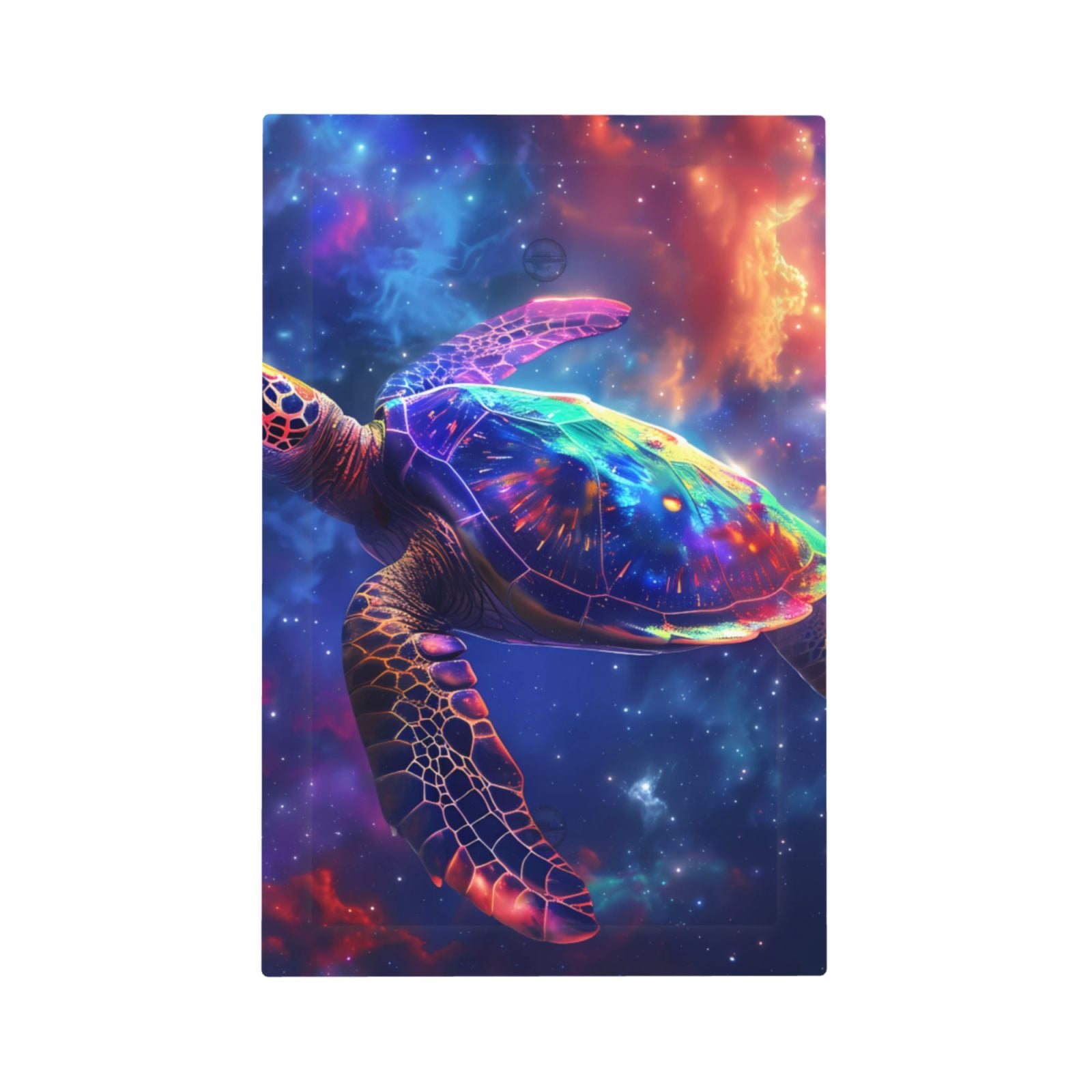 Zufioo Starry Sky Turtle Print Switch Wall Plate, Dustproof and Heat ...