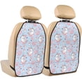 thumbnail image 1 of Zufioo Summer Cute Unicorns for Car Seat Kick-Proof Storage Pads 2 Pack, Anti-Stain Adjustable Car Seat Protectors for SUV, Jeep, Truck-One Size, 1 of 9