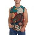 thumbnail image 1 of Zufioo Sunflower Bald Eagle Men's Tank Top,Men's Sleeveless Muscle Shirts,Basic Sleeveless T Shirts Casual Active Hipster Tank Top,Moisture Wicking Odor Protection-Medium, 1 of 7