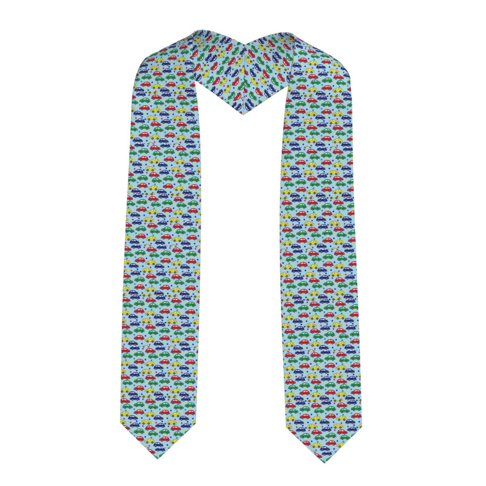Zufioo Transport Print Graduation Shawl Ribbon, Graduation Ribbon for ...