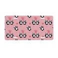 thumbnail image 1 of Zufioo Valentine'S Day Panda Print Car Aluminum Front License Plate, 12x6 Inch Decorative Personalized Car License Plate Car Accessories, 1 of 8