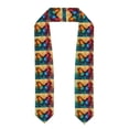 thumbnail image 1 of Zufioo Vibrant Rainbow Butterfly A Print Graduation Shawl Ribbon, Graduation Ribbon for Male and Female Graduates-Flattened, 1 of 7