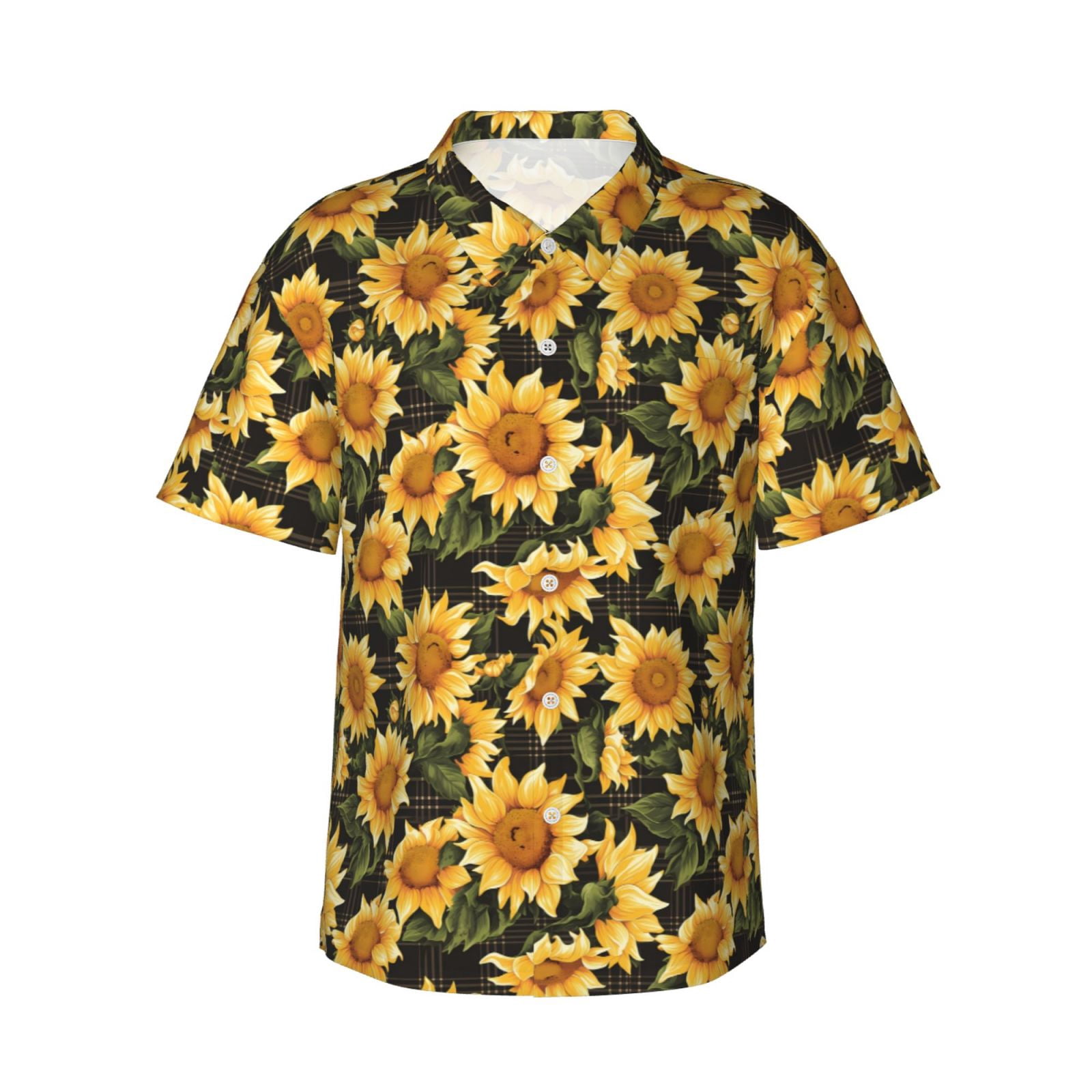 Tangpan Hawaii Hundeshirt – Daisy Print, Beige, Größe M, Für Sommer & Frühling