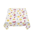 thumbnail image 1 of Zufioo Watermelon And Lemon Print Square Decorative Tablecloth, Wrinkle-resistant, Waterproof and Oil-resistant Tablecloth Coffee Table Cloth, Suitable for Restaurants-60"x60", 1 of 8