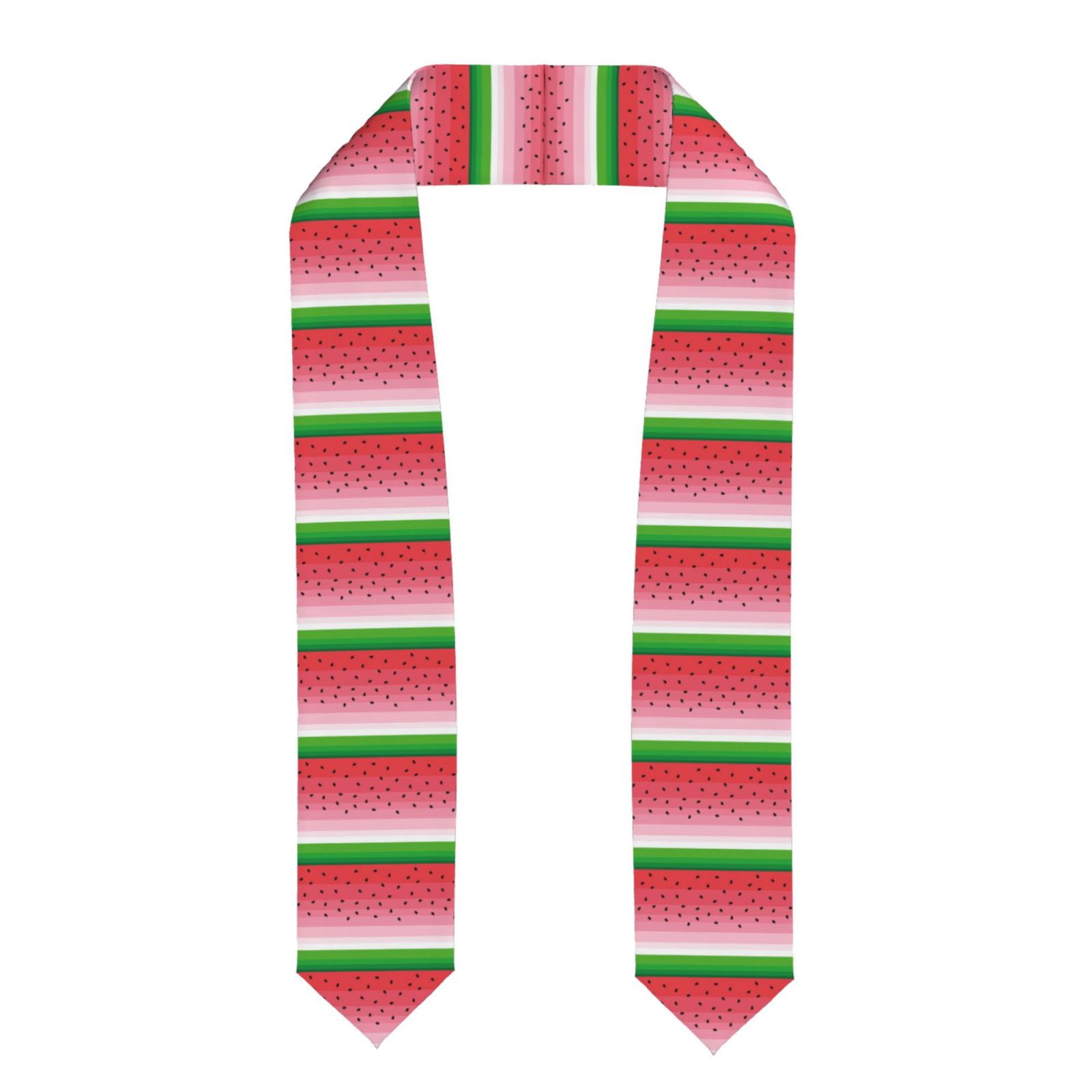 Zufioo Watermelon Print Graduation Shawl Ribbon, Graduation Ribbon for ...