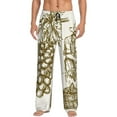 thumbnail image 1 of Zufioo Workers Cutting Grapes From Vineyard Mens Pajama Pants Sleep & Lounge Pants Sleepwear Pants(Available in Big & Tall)-X-Large, 1 of 6