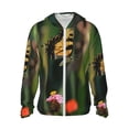 thumbnail image 1 of Zufioo butterflies and floral Sun Shirt for men and women,Sun Hoodie shirt,Unisex UV Shirt,Hiking Outdoor Performance Jackets,Fishing Shirt-3X-Large, 1 of 7
