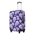 thumbnail image 1 of Zufioo crystal Skull flower Print Luggage Case Protective Cover, Zippered Anti-scratch Luggage Case Cover, Suitable for Travel, Business, Unisex-Large, 1 of 7