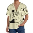 thumbnail image 1 of Zufioo just you and me Mens Button Down Short Sleeve Shirt,Classic Plaid Shirt,Mens Accessories Fashion Tops-3X-Large, 1 of 5