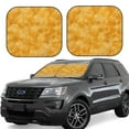 thumbnail image 1 of Zufioo nachos cracker Print Folding Car Windshield Sun Visor, Anti-ultraviolet Sun Visor, Suitable for Trucks, Vans Car Accessories-Medium, 1 of 6