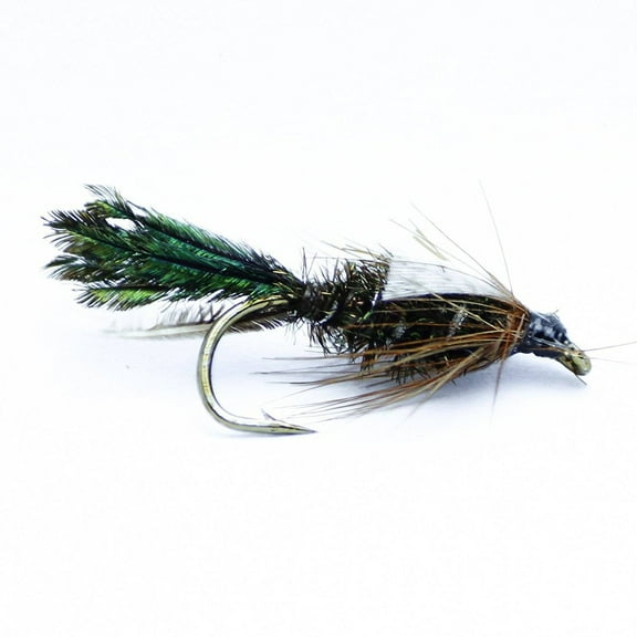 Zug Bug Wet Flies-Hand Tied Sizes 12,14,16, 18 Fly Pattern - One Dozen